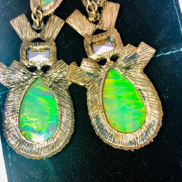 Baublebar green earrings - Picture 3 of 3